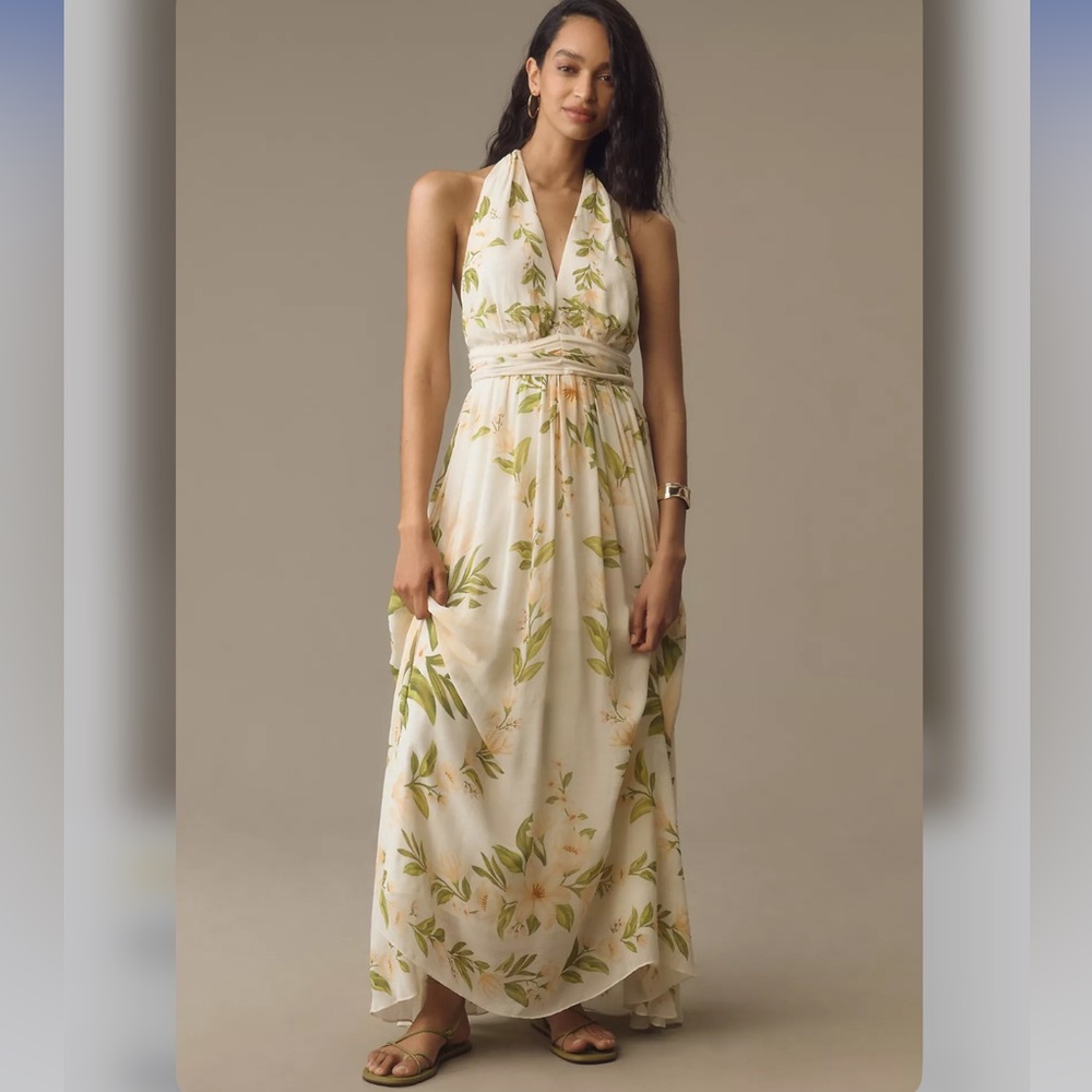 🔥FARM RIO CHIFFON DRESS